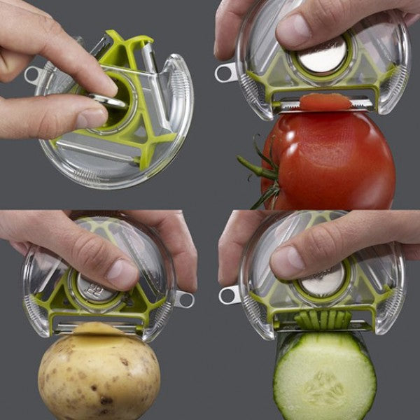 Valinks Silicone Onion Peeler Chopper Garlic Clove Peeling Pressing Tool for Kitchen, Size: Default, Other
